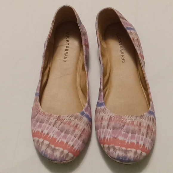 Lucky Brand Shoes - Lucky Brand tie dyed ballerina flats sz.9½
